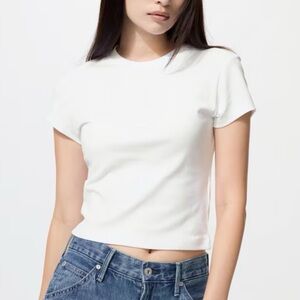Uniqlo Women's White Tshirt